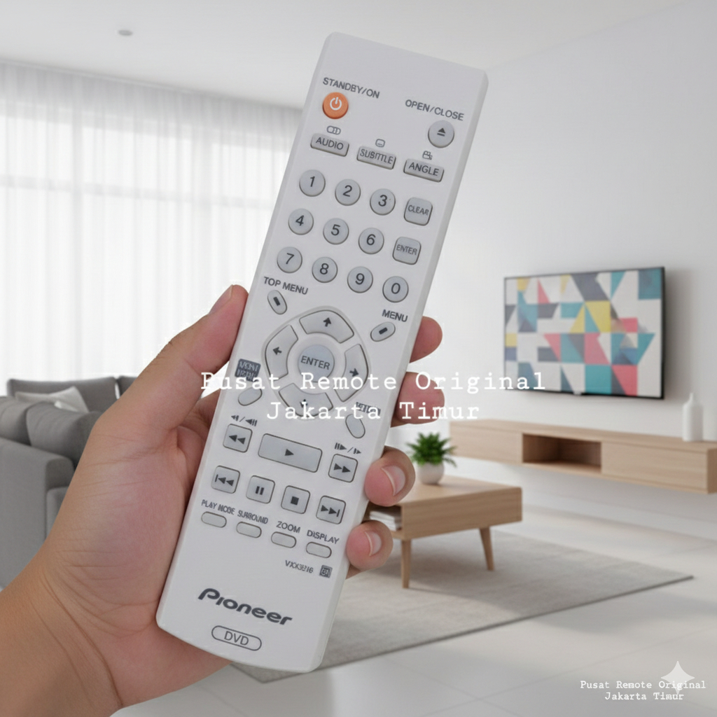 REMOTE REMOT DVD PLAYER PIONEER VXX3216 ORIGINAL