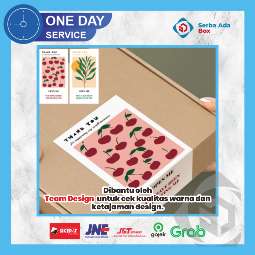 STICKER SEGEL LABEL | PAPER BELT SEAL | BOX CUSTOM | SEGEL BOX PACKAGING