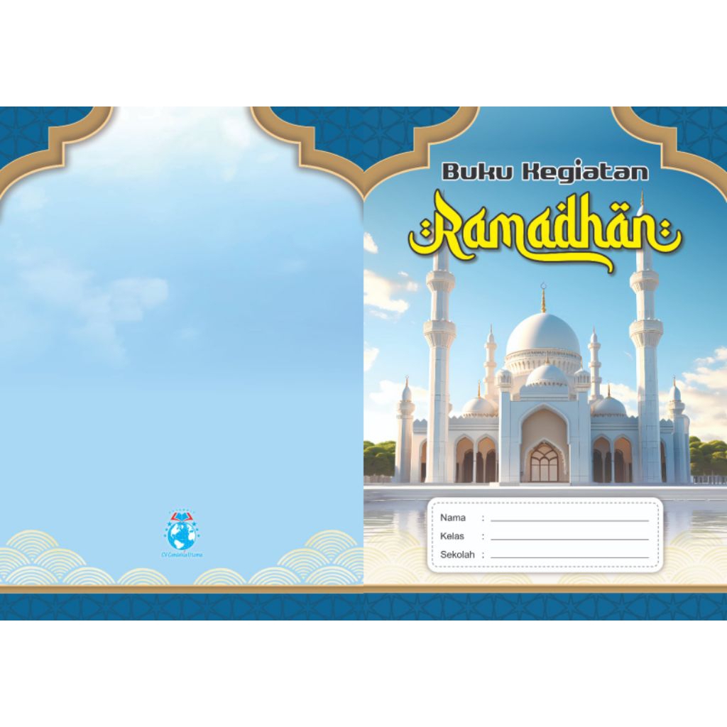 buku agenda kegiatan ramadhan SD SMP SMA