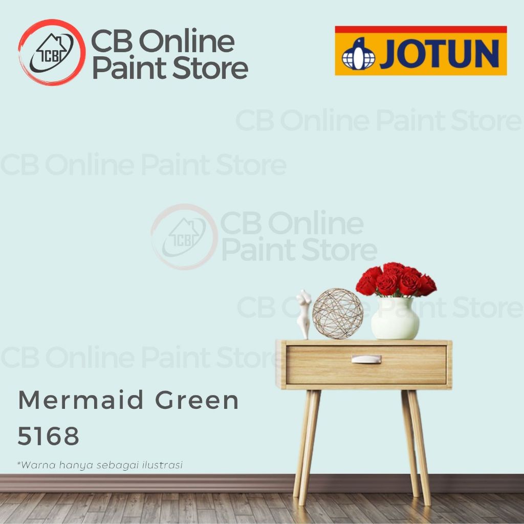 CAT TEMBOK JOTUN - MERMAID GREEN 5168 - PAIL