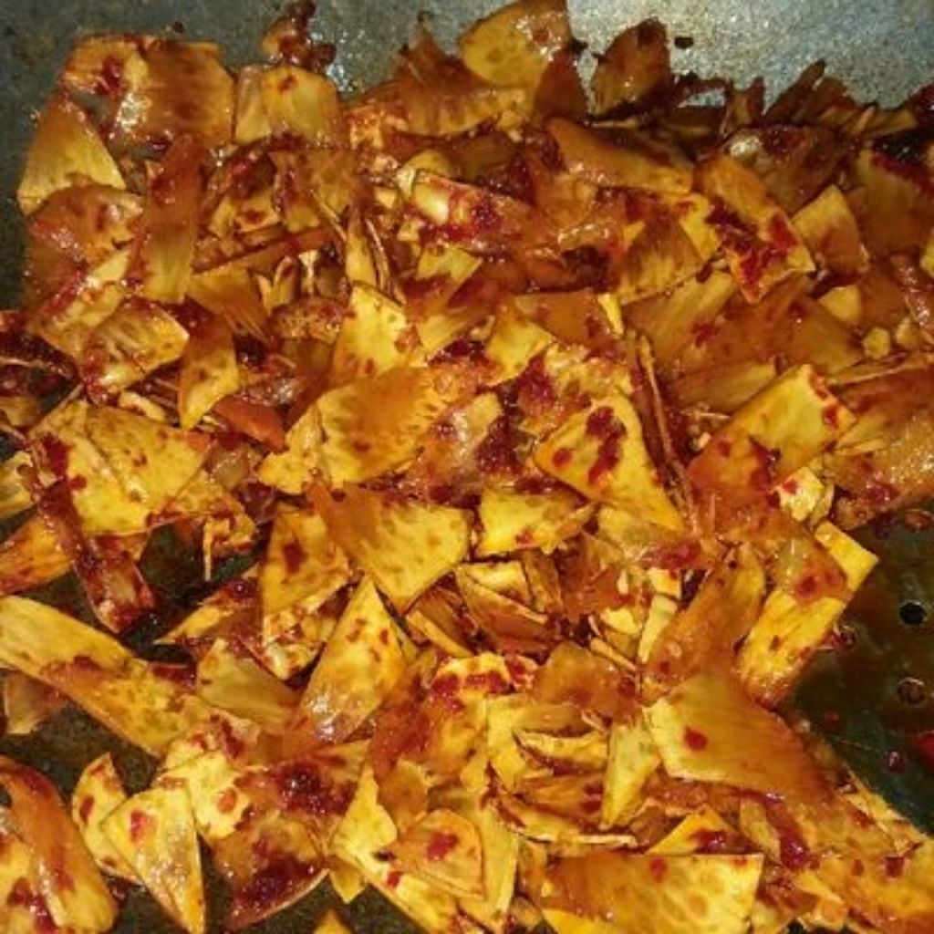 kripik Sukun varian rasa Original&Pedas mantapss 250gr