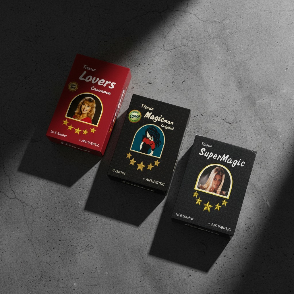 (All Varian) Tissue magic Man Tisu super magic Tissue Super magic Premium Gold Lovers