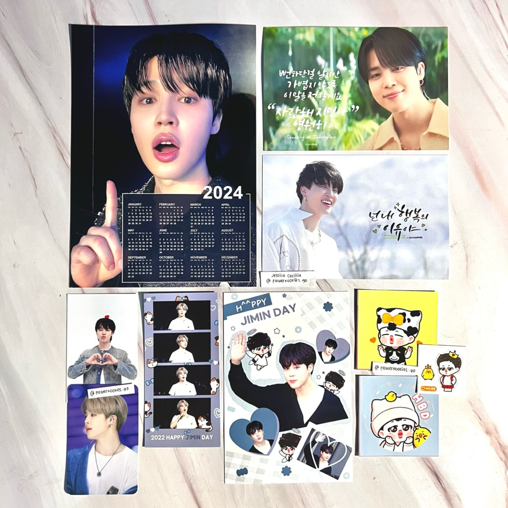 BTS JIMIN FANSITE BIRTHDAY EVENTS BENEFITS