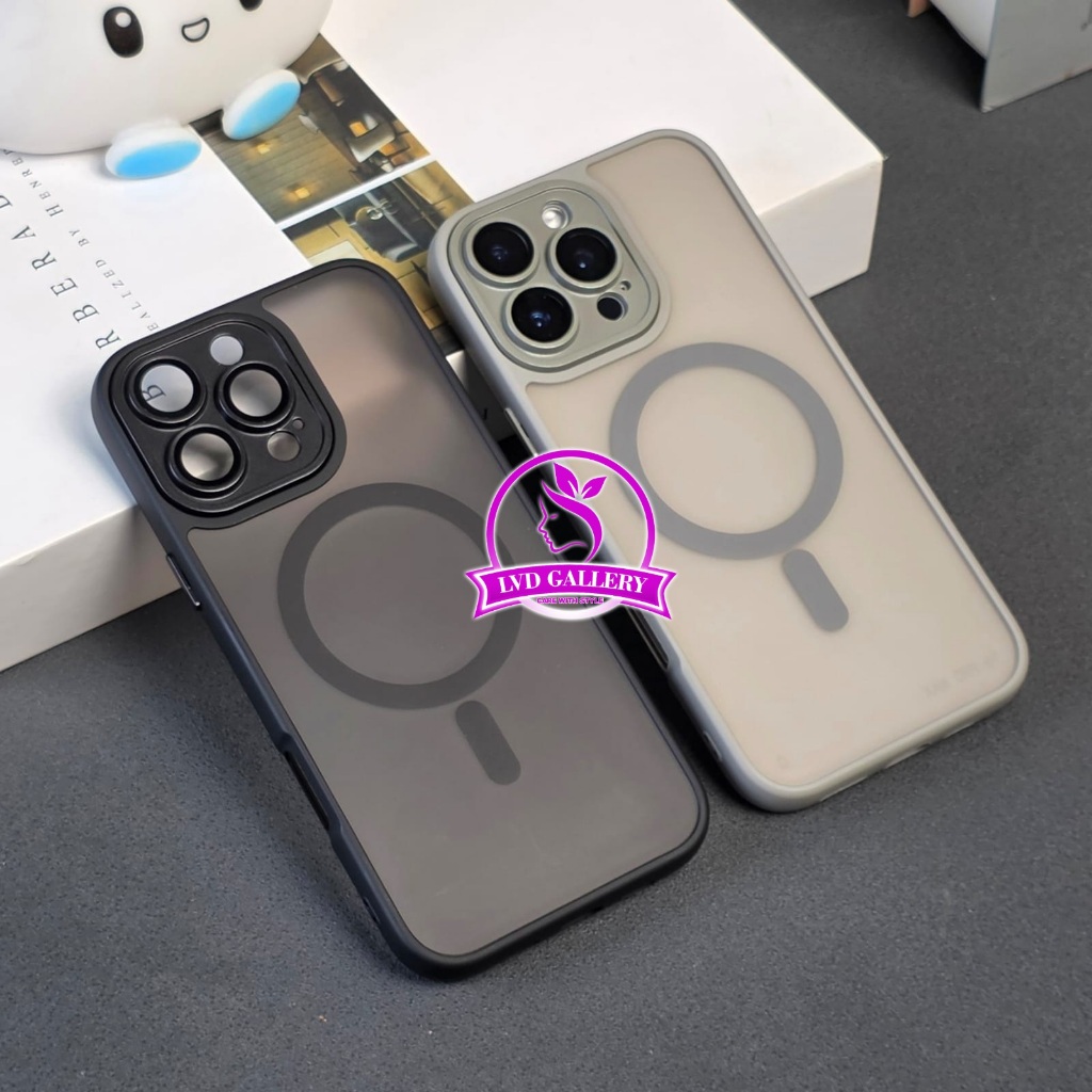 Case Magsafe Natural Titanium Black for Iphone 15 Iphone 15 Pro Iphone 15 Pro Max Iphone 16 16 Pro I