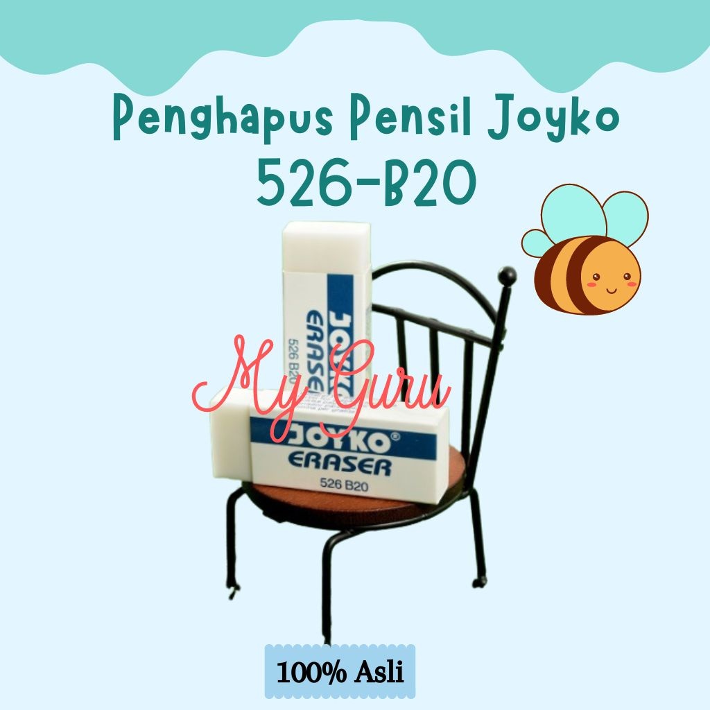 [PAK] PENGHAPUS PENSIL JOYKO 526-B20 / JOYKO ERASER 526-B20