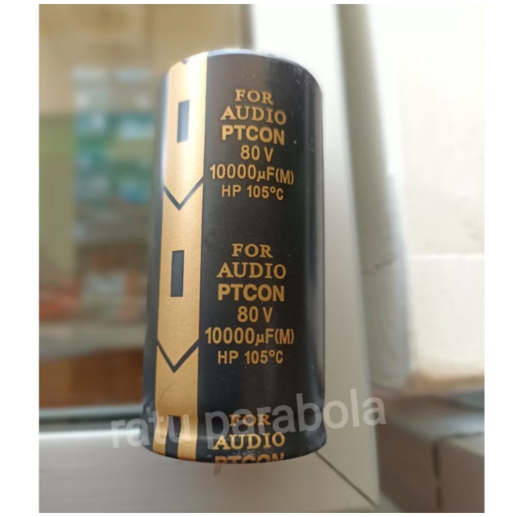 Elco PTCON 80V 10000uF kapasitor elektrolit elco 80 volt