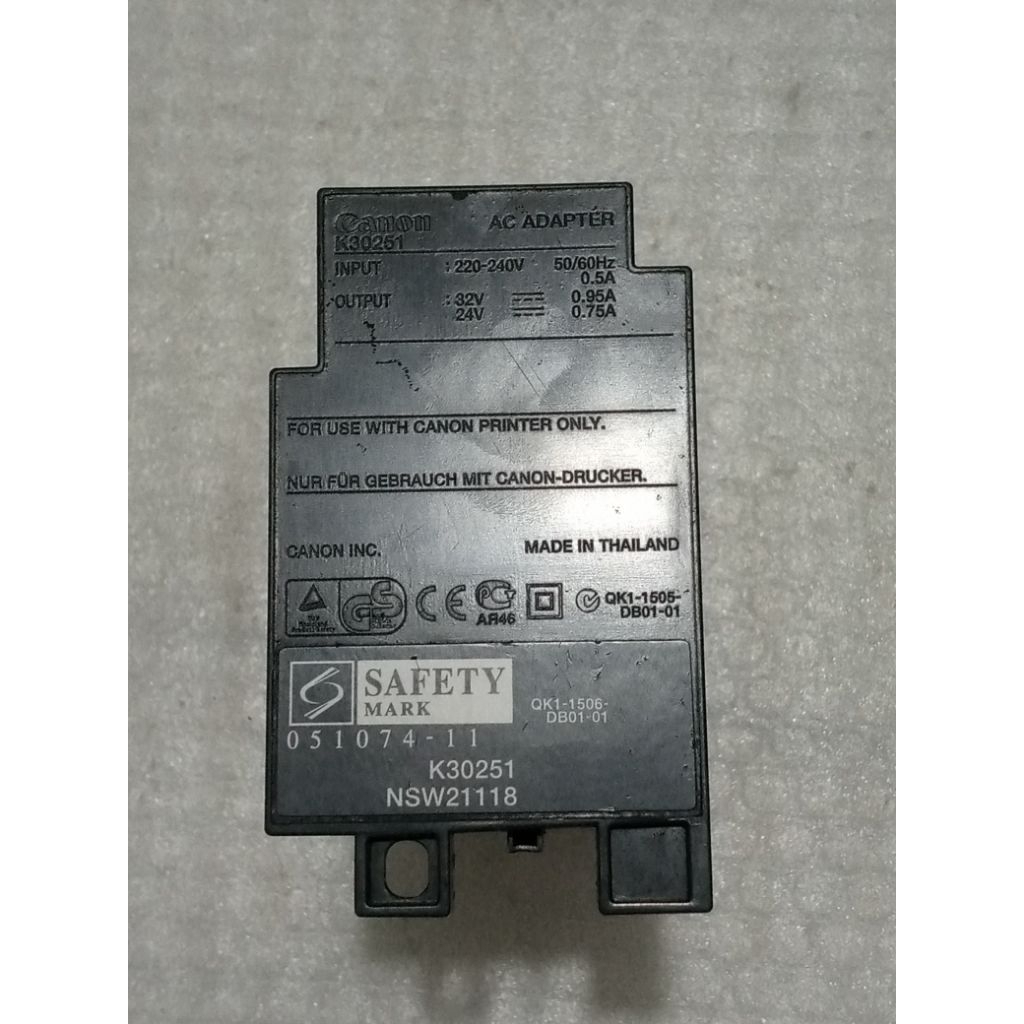 Power Supply Adaptor Printer CANON IX 4000 5000