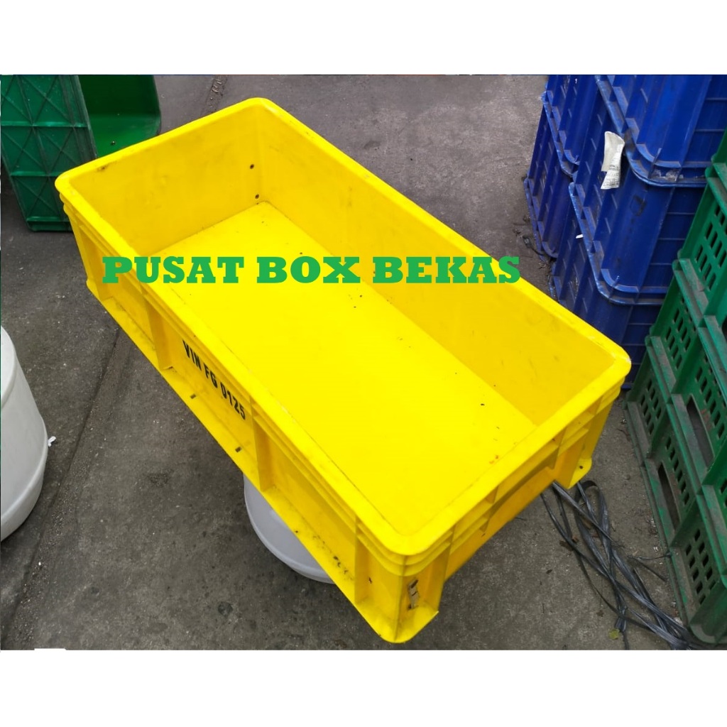 Box Container Rabbit 6655, Box Industri Serbaguna Bekas