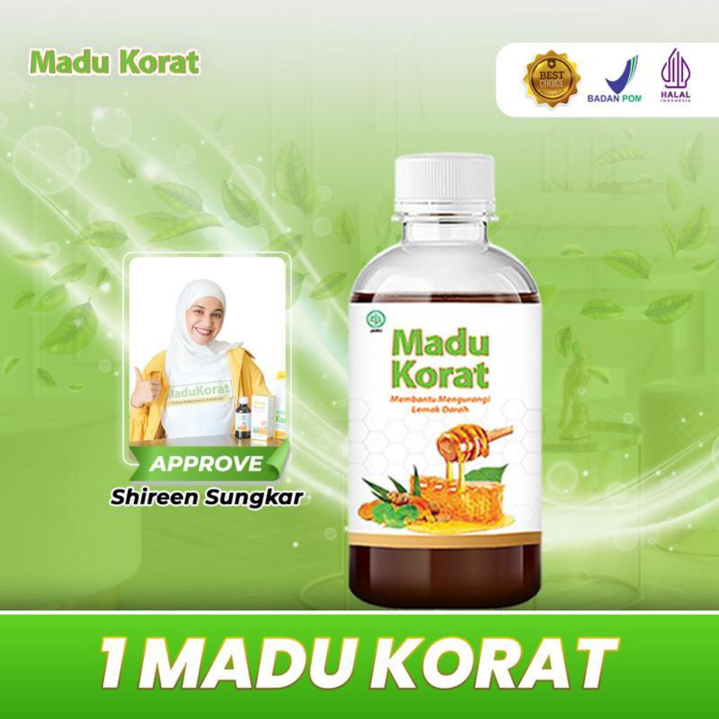 MADU KORAT - Madu Herbal Bantu Menurunkan Kolesterol dan Asam Urat
