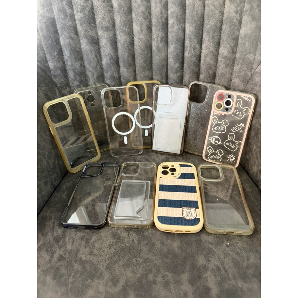 PRELOVED GOOD CONDITION CASING IPHONE 13PROMAX TAKE ALL 11pc INCLUDING MAGSAFE CASE ORI APPLE STORE