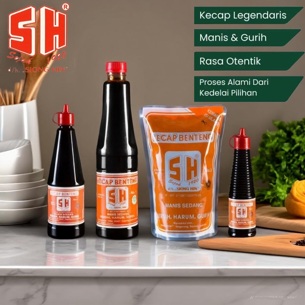 Kecap SH Kecap Benteng Kecap Manis all varian