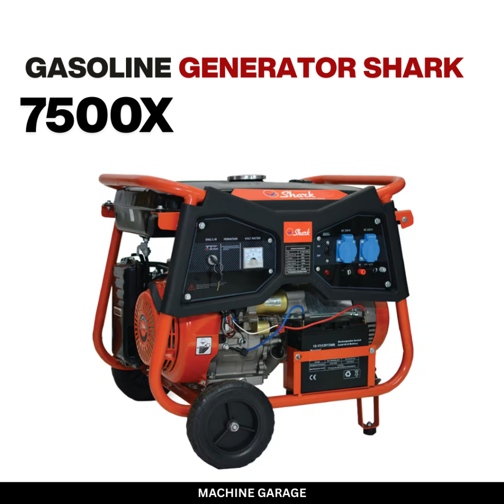 Shark Gasoline Generator SG 1500 SG 3000 SG 4000 SG 7500 X genset SHARK