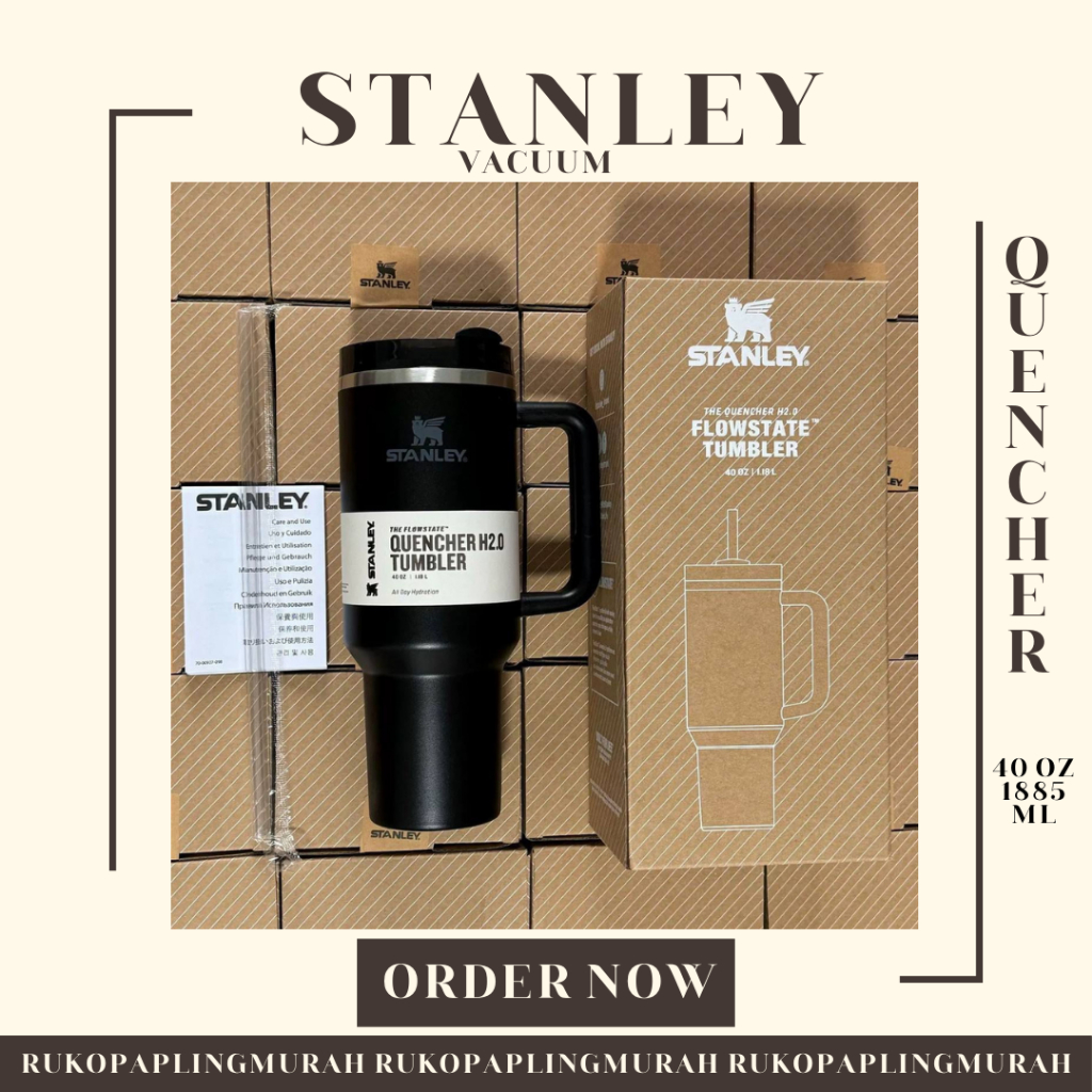 Tumbler Tahan Es Batu Kekinian Hitam