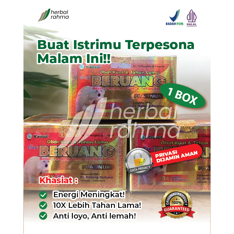 KAPSUL BERUANG MADU New