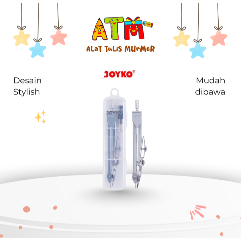 Math Jangka Set/Jangka Besi/JOYKO Jangka MS-402