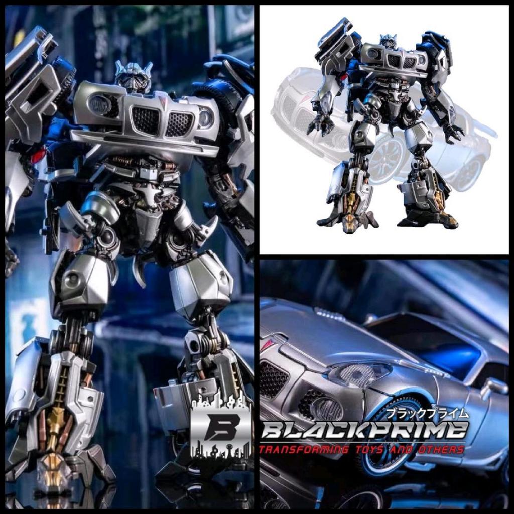 AOYI MECH BMB LS-18 JAZZ Silver phantom Deformation Robot jazz KO MPM Jazz action figure