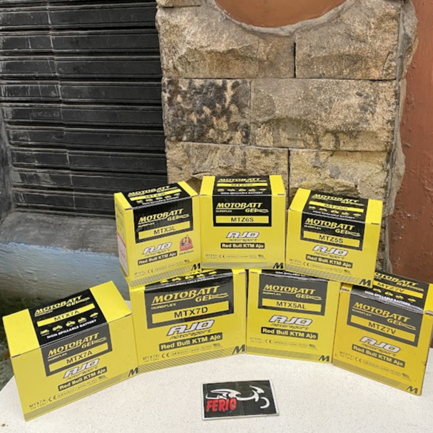 AKI MOTOBATT RX KING VARIO 125 150 NINJA 150R SATRIA 2TAK N250 Fi Er6 XMAX TIGER SCORPIO NUVO  BEAT 