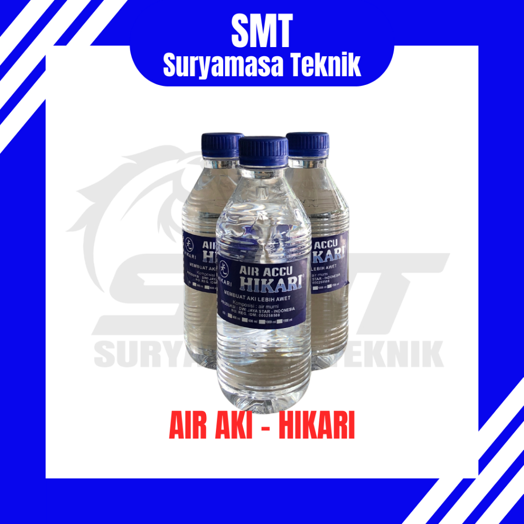 AIR AKI (BIRU) & AIR ZUUR (MERAH) - MERK HIKARI