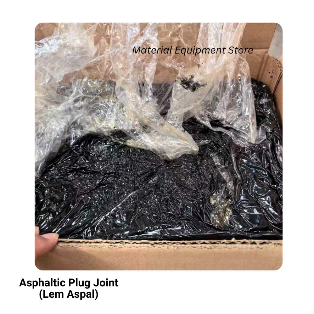 Asphaltic Plug Joint 12,5 kg Aspal Seal Joint Sealant / Sambungan Jalan Beton Penutup Celah Jalan Be