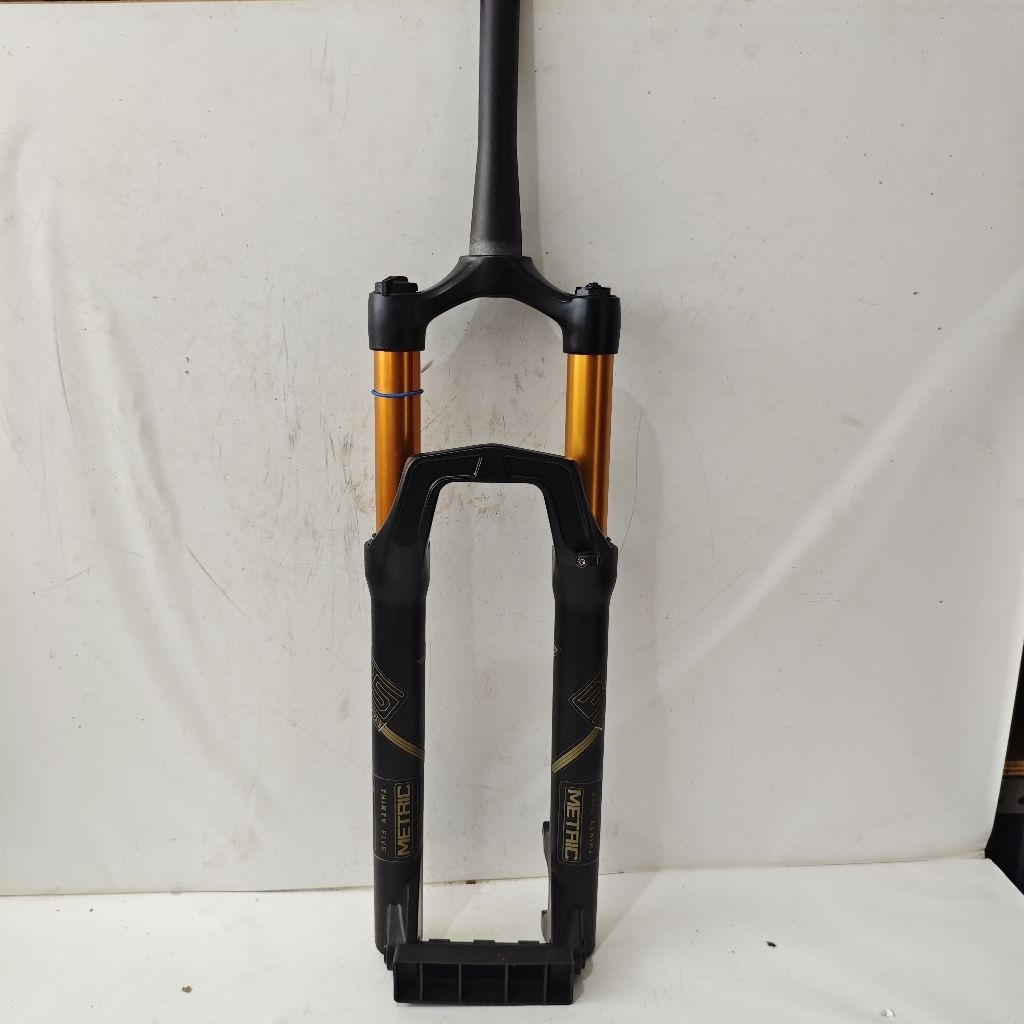 fork suspension air tapered taper garpu angin syte travel 140 as TA sepeda mtb ban 27.5 27,5