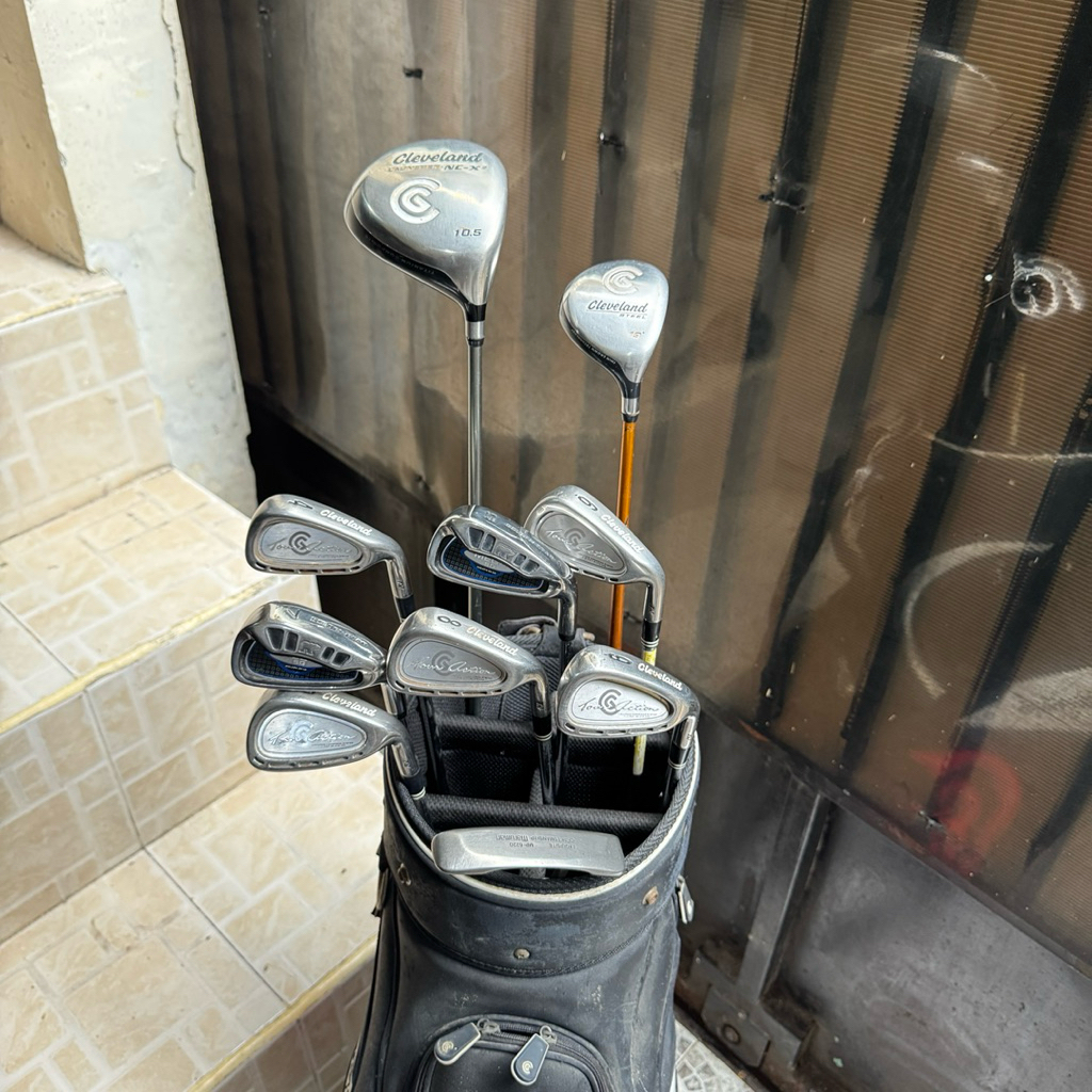 set stik stick golf cleveland original siap turun lapangan