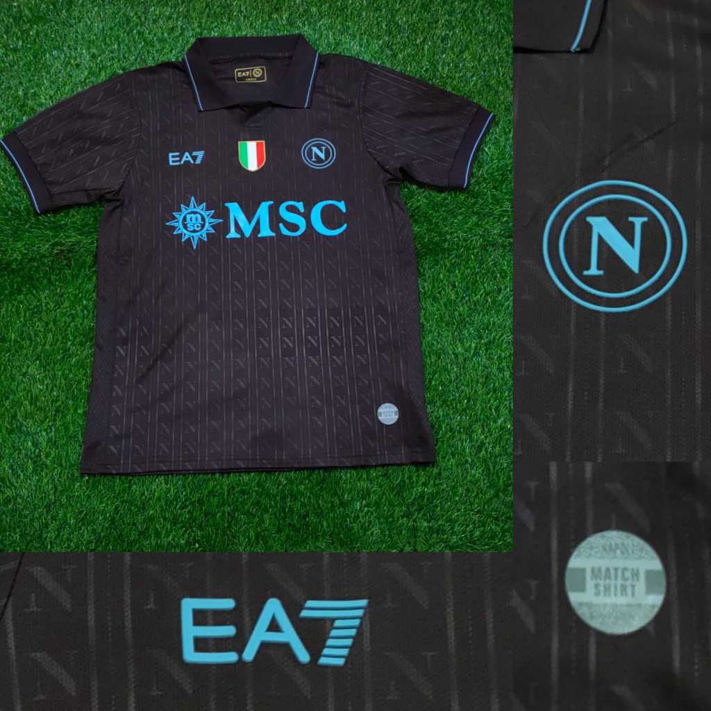 JERSEY BOLA NAPOLI 3RD 2025/2026 HIGH QUALITY JUMBO XXL 2XL XXXL 3XL XXXXL 4XL
