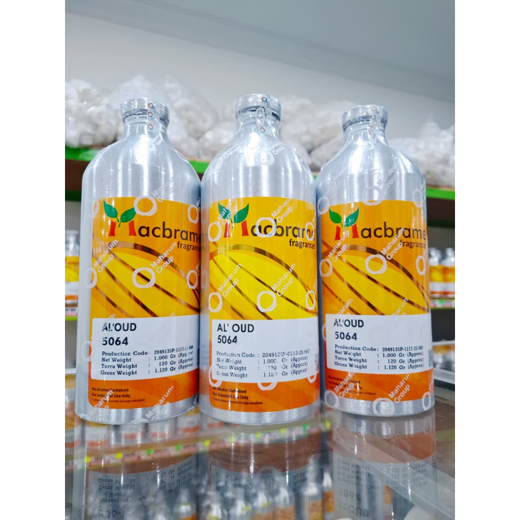 AL 'OUD by macbrame kemasan segel ori 1 KG / 500 ML searah dengan arabian oud