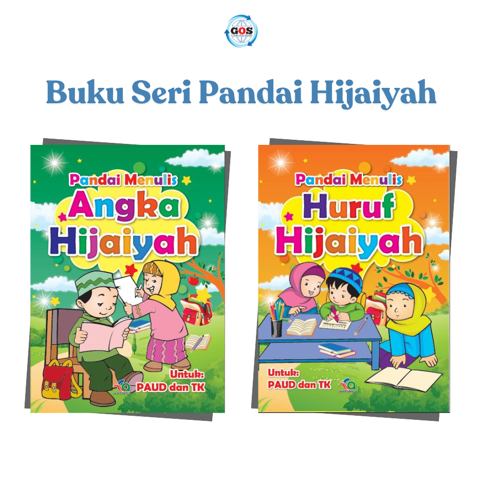 Buku Bacaan Anak PAUD TK Pandai Menulis Hijaiyah Angka Huruf Hijaiyah