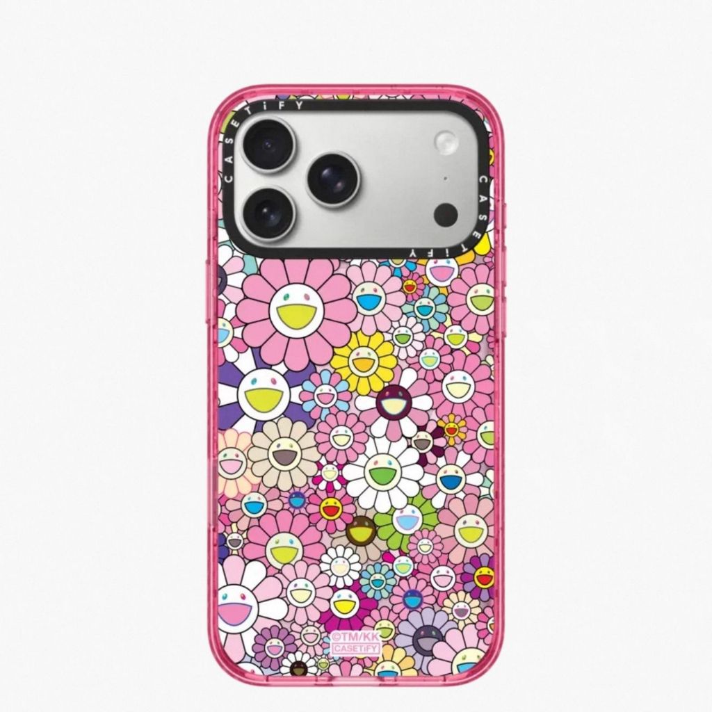CASETiFY Murakami Takashi Sunflower Phone Case is suitable for Apple iPhone 17 proMax acrylic magnet