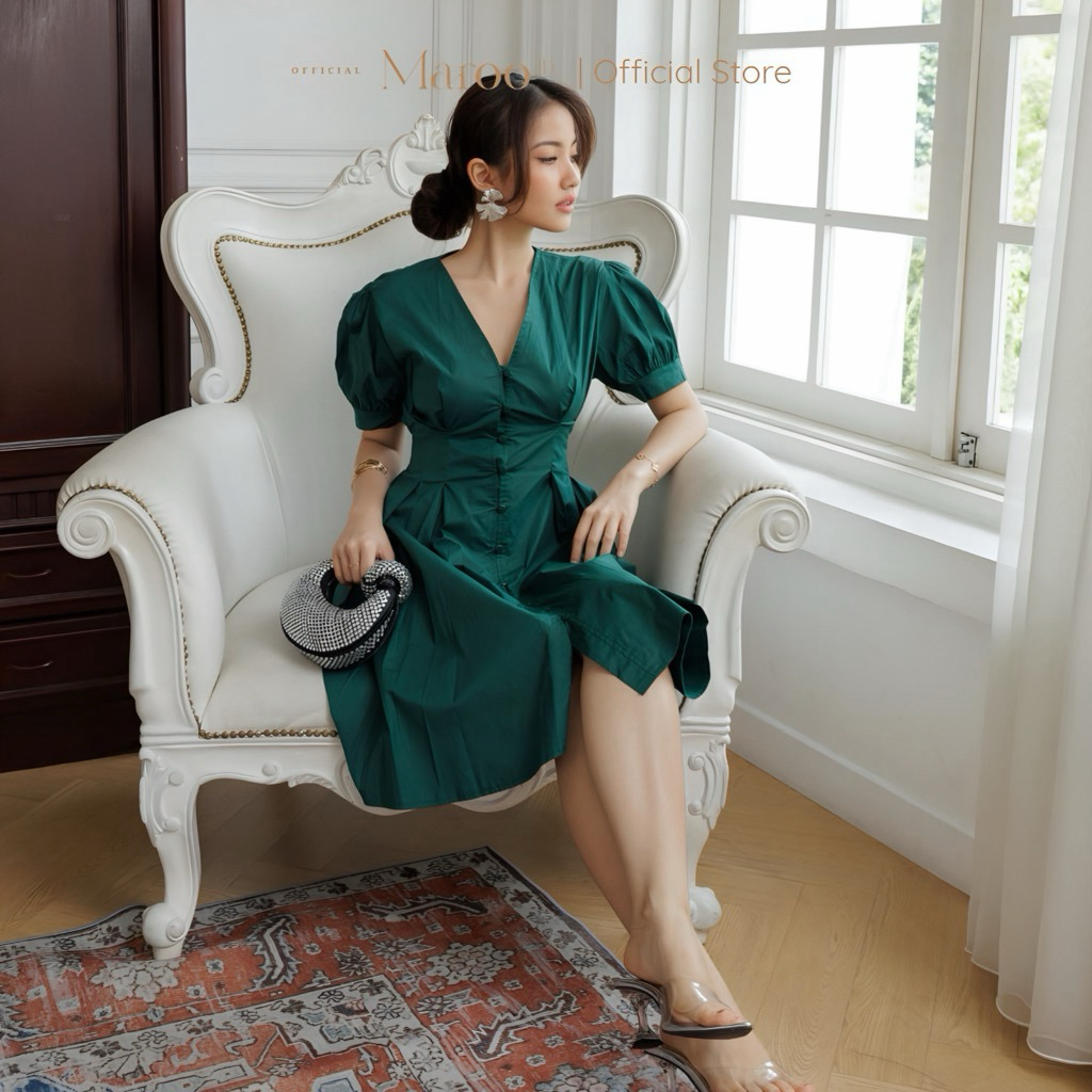 DRESS HIJAU NATAL