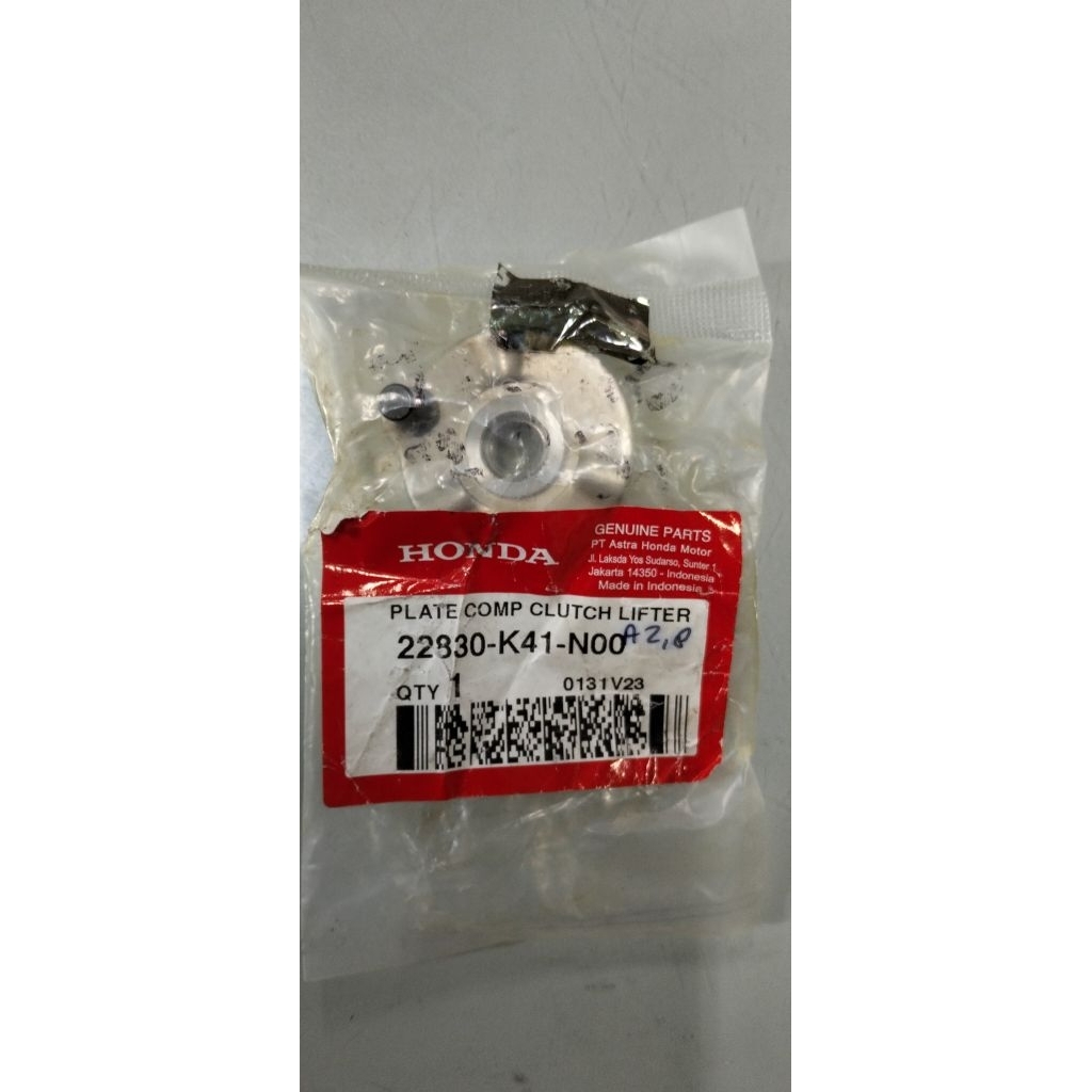 Plate comp clutch lifter untuk motor New Supra x 125FI number part 22830K41N00