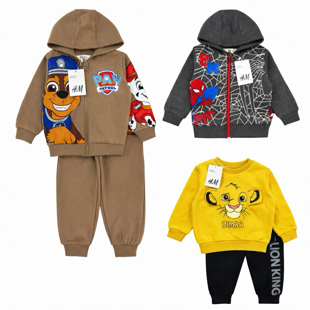HM - One Set Weater Jket Jogger For Boy - 2 3 4 5 6 years