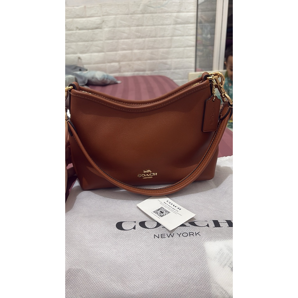 prelove coach laurel small tan outlet ori