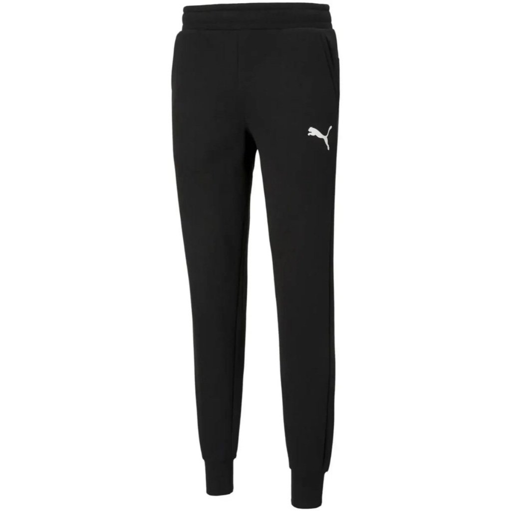 Celana Training Jogger Pria Puma Essential Logo FL CL Black- 68086151