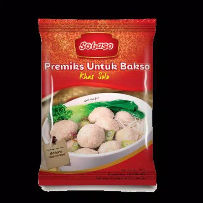 Tepung Premix Bakso Sobaso 250g - Praktis, Mudah Digunakan, Hasil Kenyal / TEPUNG BAKSO