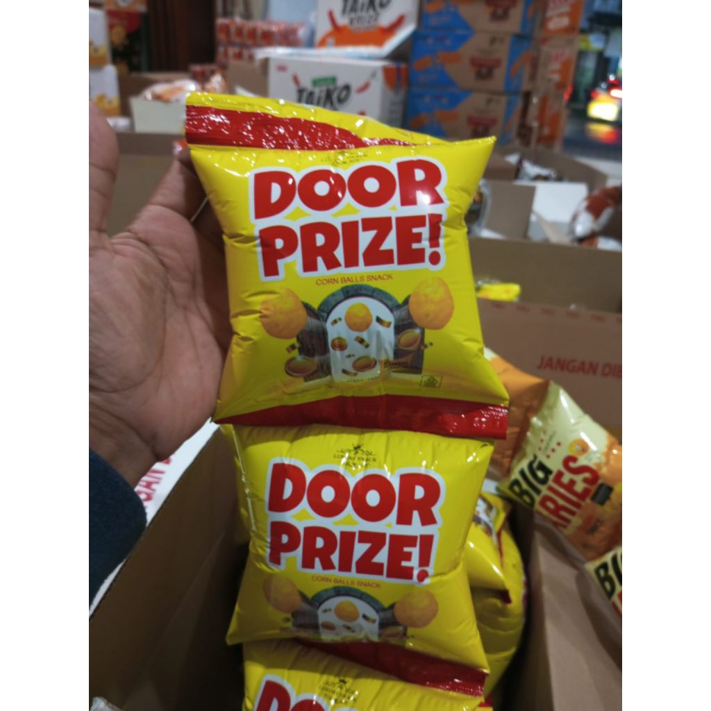 Chiki door prize Chiki berhadiah