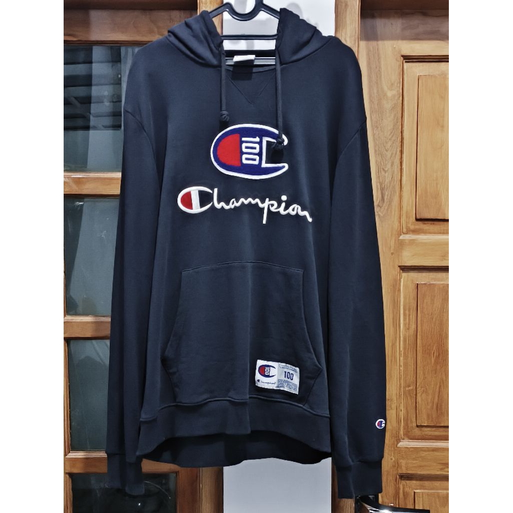 Hoodie Champion 100 Big Logo Original