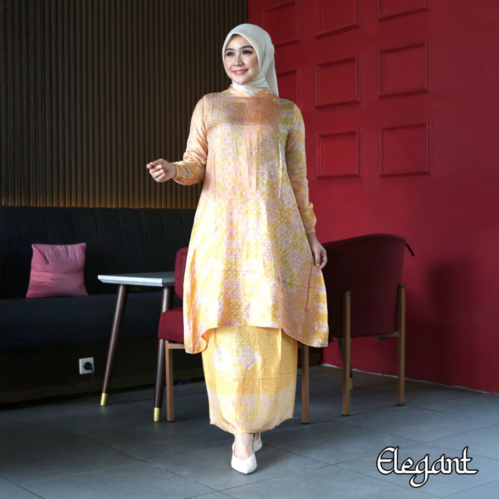 R QUEEN BATIK VISCOSE WANITA BAHAN DOBBY STELAN BATIK WANITA MODERN 2025 STELAN BATIK KONDANGAN ELEG