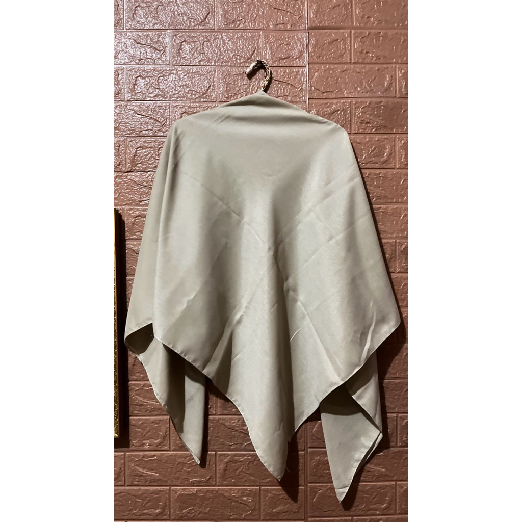 preloved jilbab zoya coklat