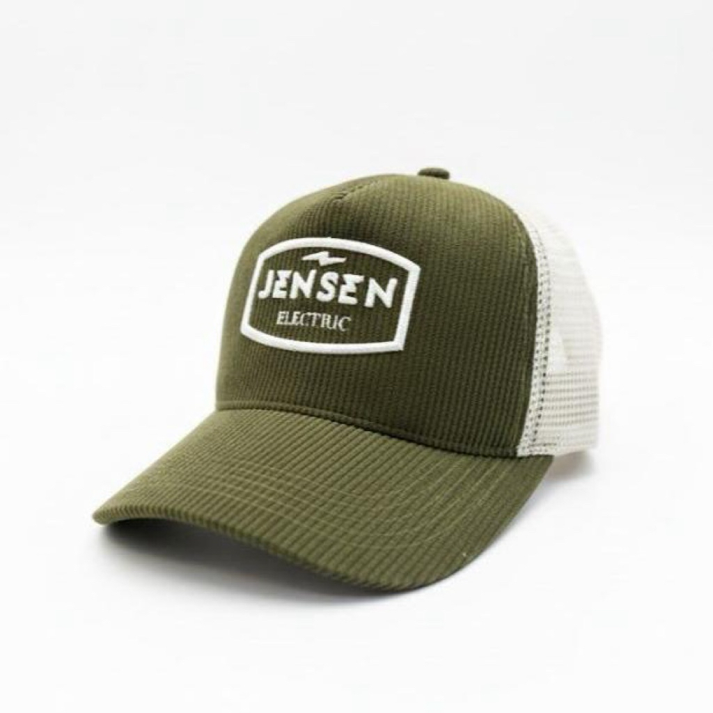 TOPI MADTO - Jensen Hijau trucker corduroy topi distro polo baseball keren murah original