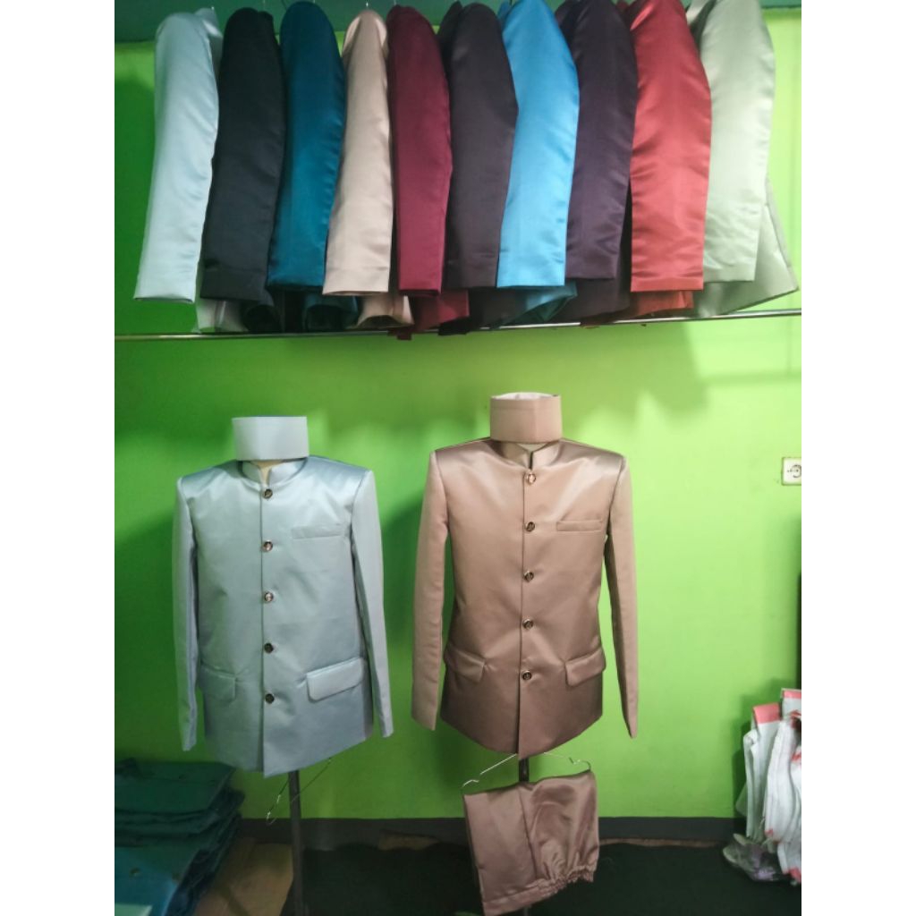 Beskap bapak besan / Beskap basofi bapak / beskap orang tua / jas besan  SUPER JUMBO BIG SIZE XXL SA