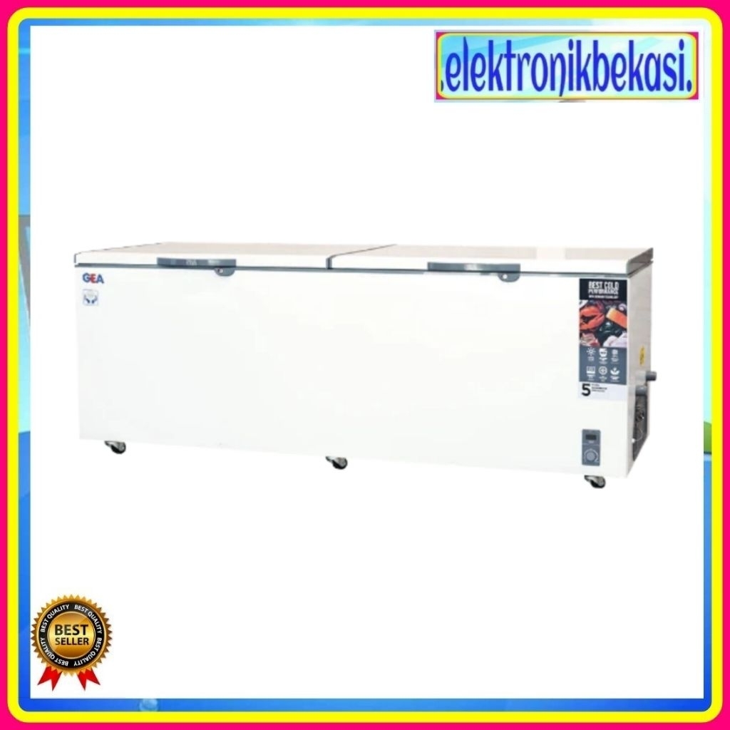 CHEST FREEZER GEA AB 900 / FREEZER BOX GEA 865 LITER AB-900 T-X / GEA AB-900T-X