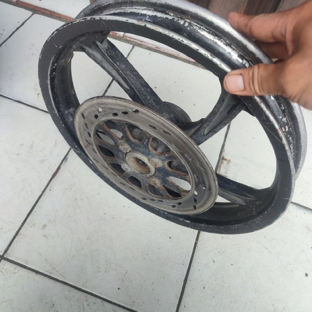 pelek depan original suzuki skydrave