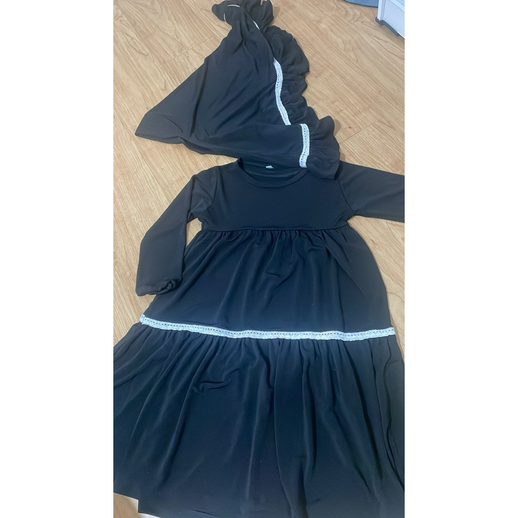 preloved gamis set anak jersey