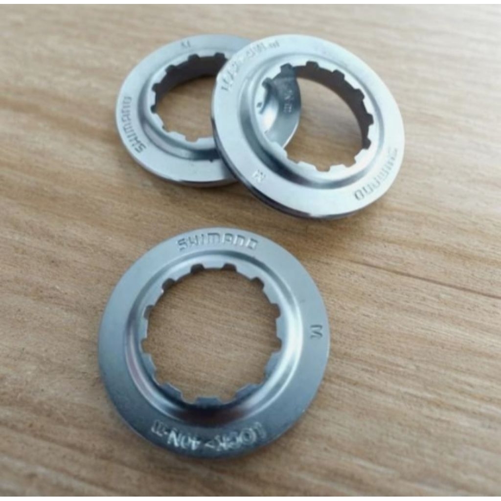 Lockring rotor centrelock shimano freehub center lock shimano