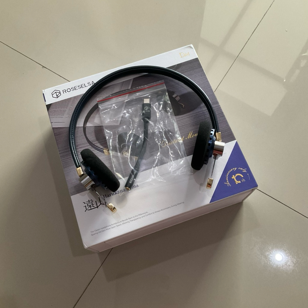 Rose Technics Roselsa Distant Mountain Anniversary Edition Headphone Headset Old Retro Vintage Style