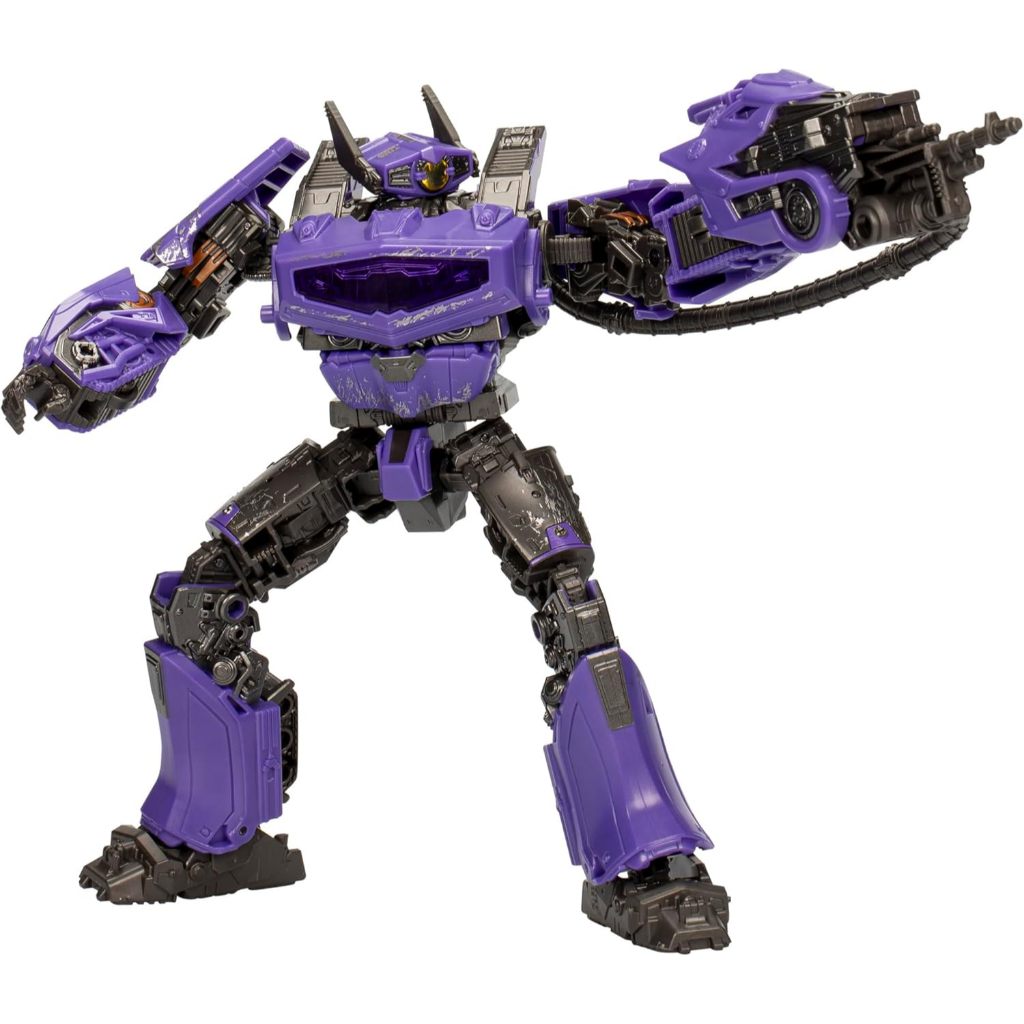 Transformers Toys Studio Series Voyager Bumblebee 110 Shockwave, 6.5-inch Converting Action Figure