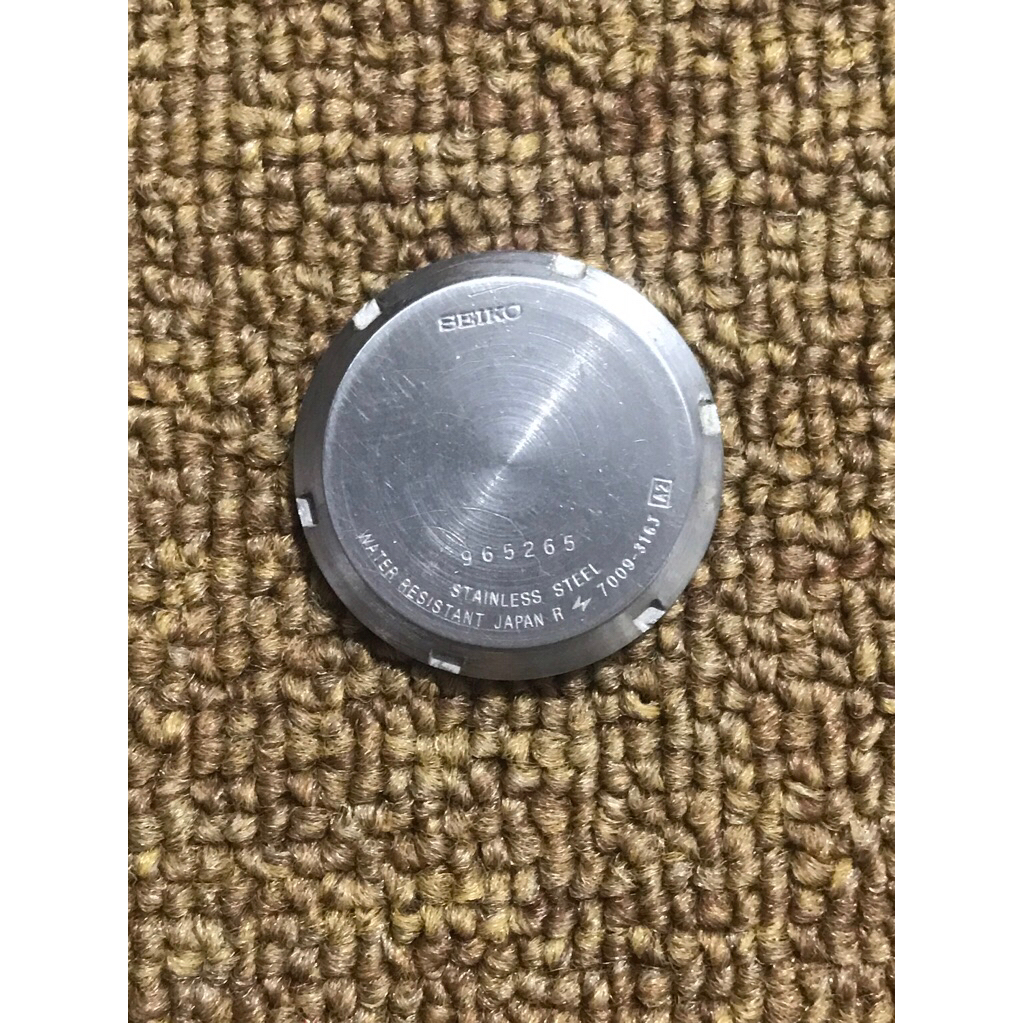Backcase Jam Tangan Automatic Seiko 7009 Tutup Belakang Seiko