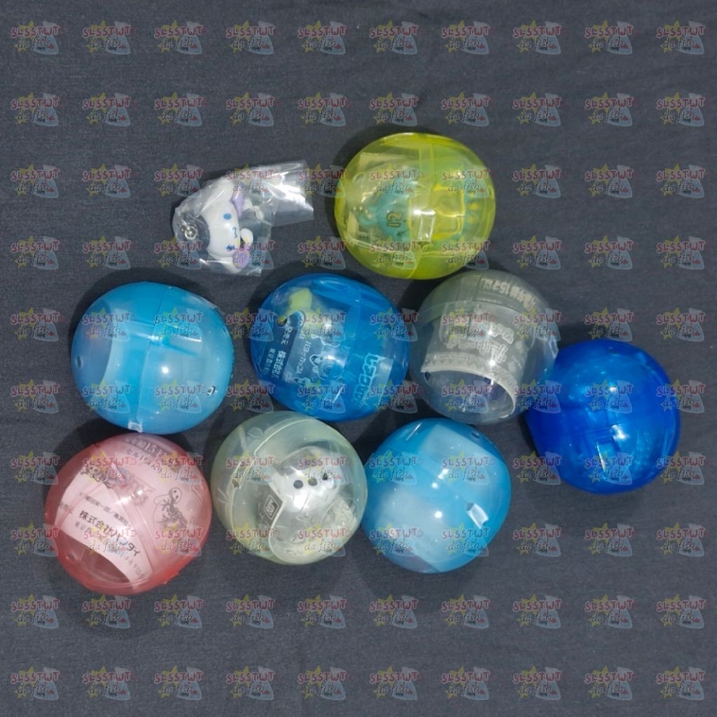 [READY] trinkets gashapon bandai tamagotchi mofusand one piece powerpuff girls ppg sanrio cinnamorol