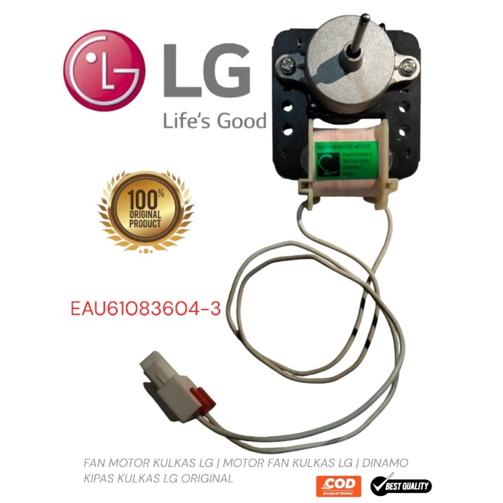 FAN MOTOR KULKAS LG | MOTOR FAN KULKAS LG | DINAMO KIPAS KULKAS LG ORIGINAL